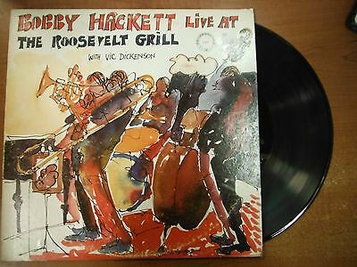33 RPM Vinyl Bobby Hackett Live at the Roosevelt Grill Chiaroscuro Rec 022715SM