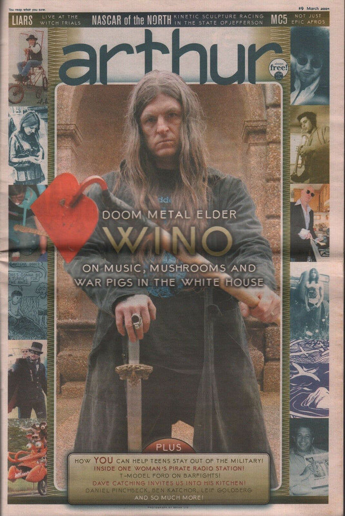 Arthur March 2004 Doom Metal Elder Wino Bruan Liu 052218DBE2