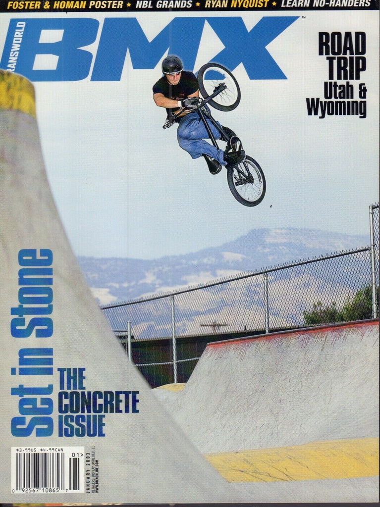Ride BMX January 2003 Set in stone 022717nonDBE