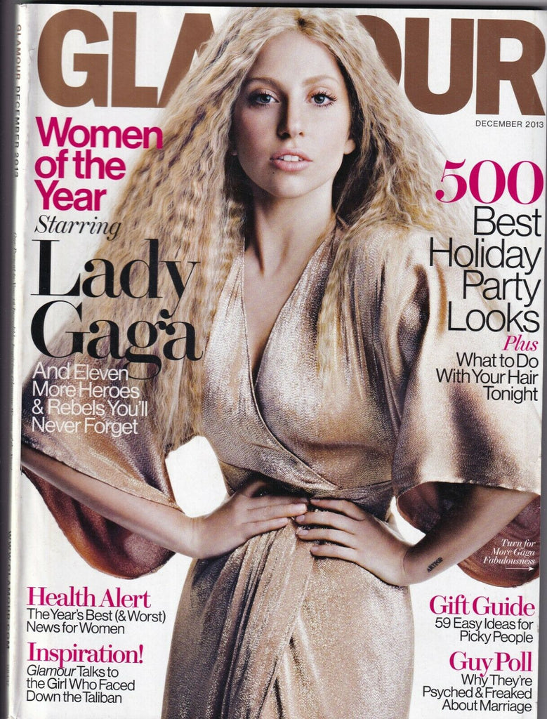 Glamour Magazine Lady Gaga December 2013 NO ML 051919nonr