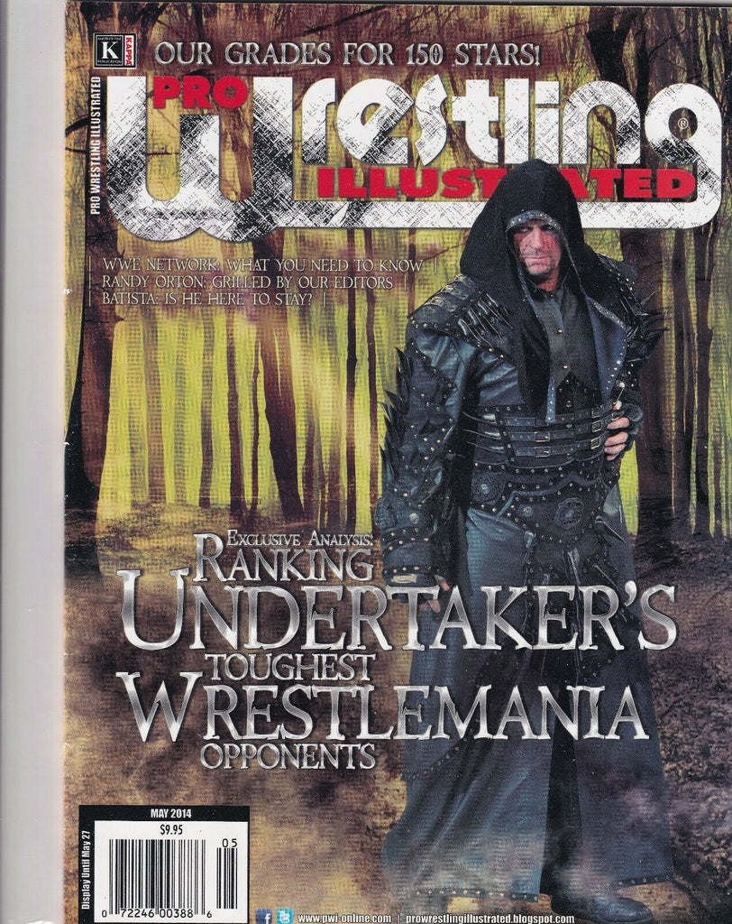 Pro Wrestling Illustrated Undertaker's Wrestlemania's May 2014 061719nonr