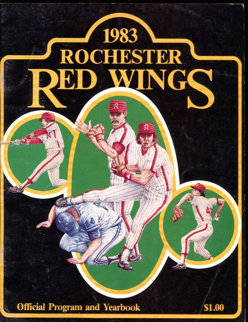 1983 Rochester Red Wings Official Program & Yearbook EX 010917jhe