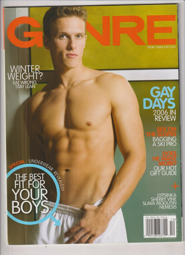 Genre Gay Fashion Mag Sherry Vine Toronto Film Fest December 2006 031120nonr
