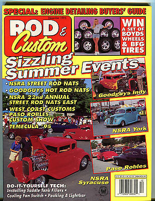 Rod & Custom Magazine December 1995 Sizzling Summer Events EX 012616jhe