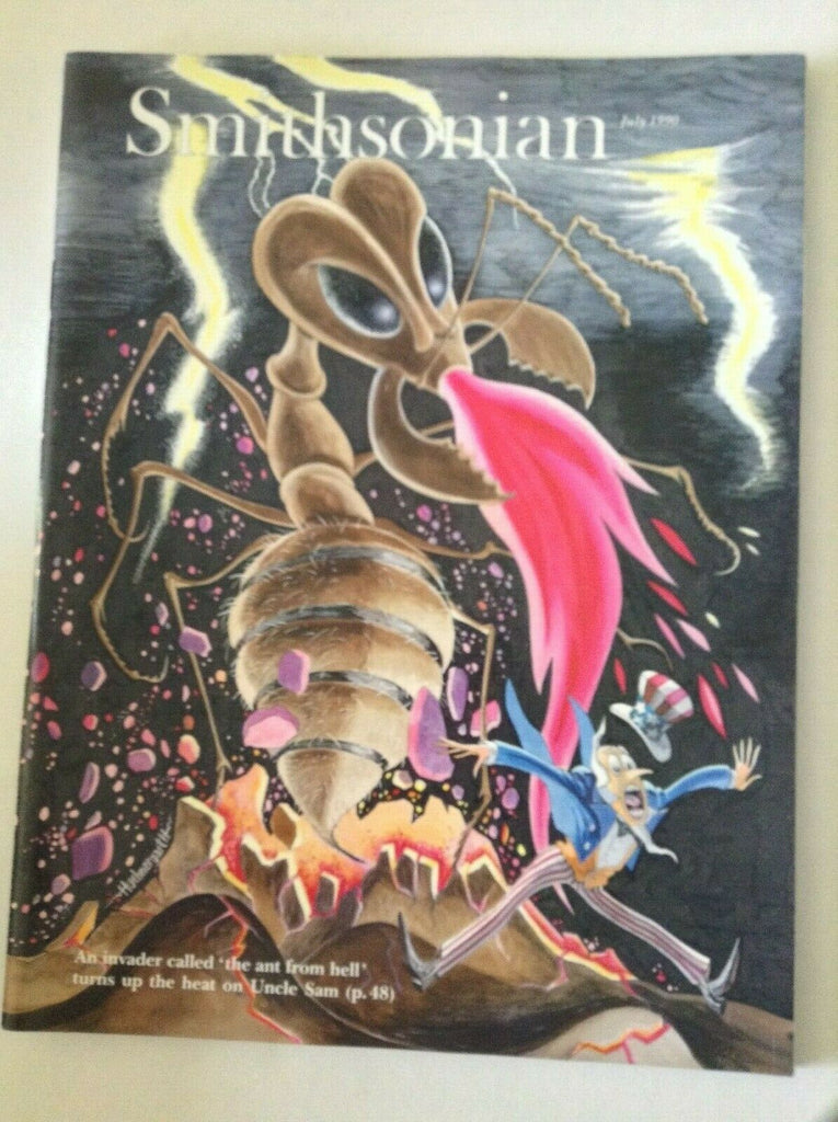 Smithsonian Magazine Imported Fire Ants From Africa July 1990 NO ML 052319nonrh