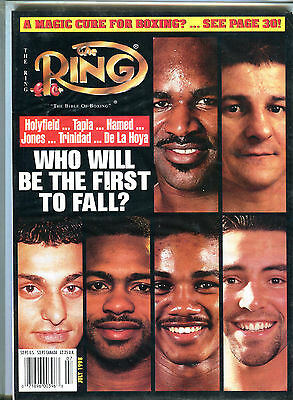 The Ring Boxing Magazine July 1998 Holyfield De La Hoya EX 060716jhe