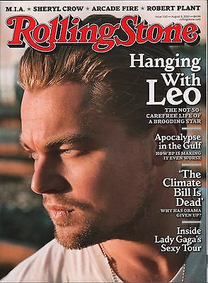 Rolling Stone August 5 2010 Leonardo Dicaprio, Sheryl Crow EX 121815DBE2
