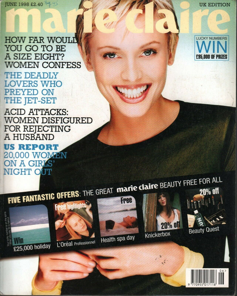 Marie Claire UK Fashion June 1998 John Hannah Martha Gellhorn 101220ame