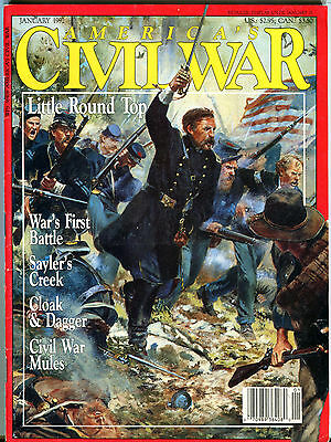 Lot Of 4 America's Civil War Magazines 1992 EX 072216jhe