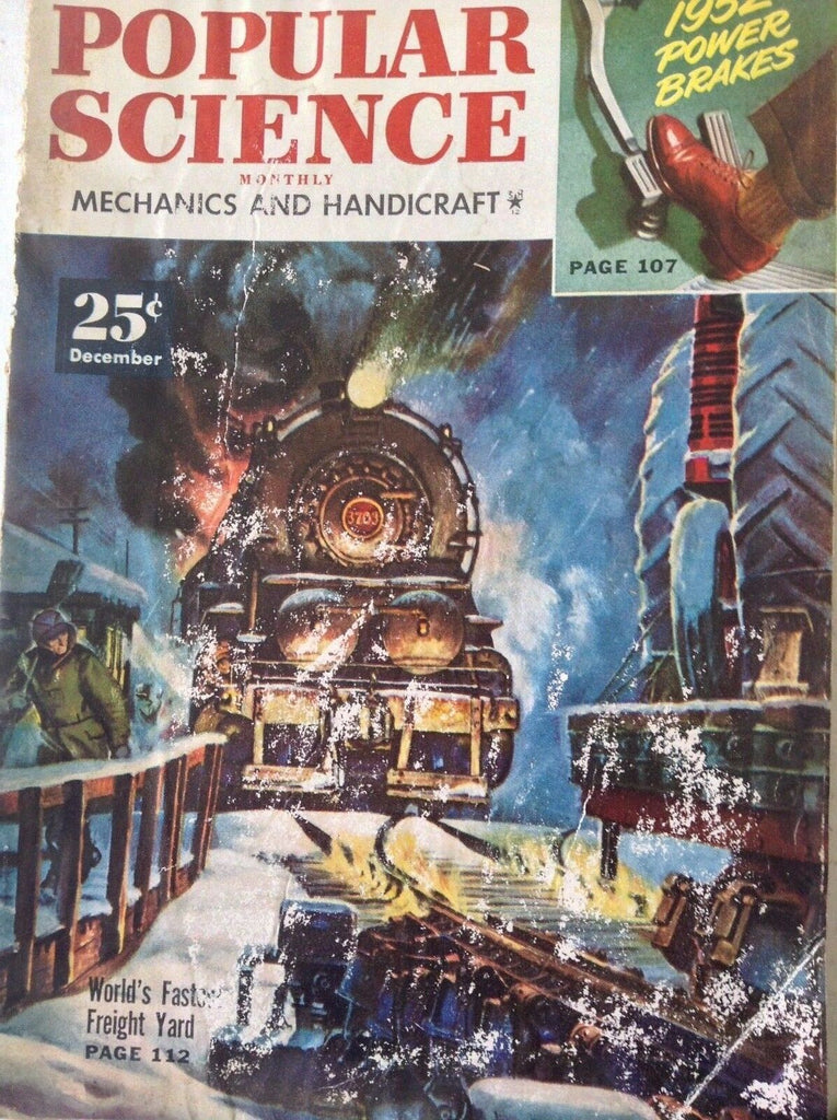 Popular Science Magazine World's Fastest Freight Yard December 1951 082917nonrh