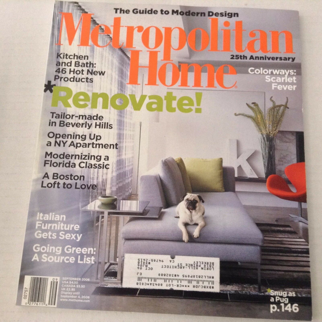 Metropolitan Home Magazine Tailor Made Beverly Hills September 2006 070417nonrh