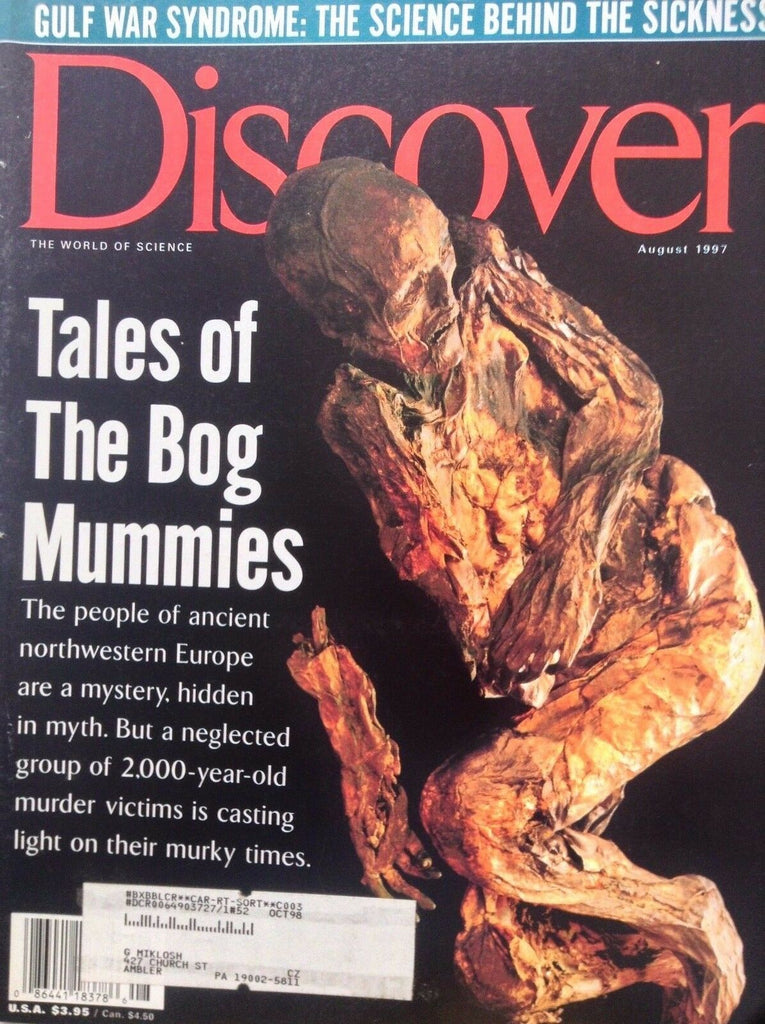 Discover Magazine Tales Of The Bog Mummies August 1997 091417nonrh