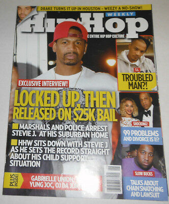 Hip Hop Weekly Magazine Stevie J. & T.I. Vol.9 No.13 080914R