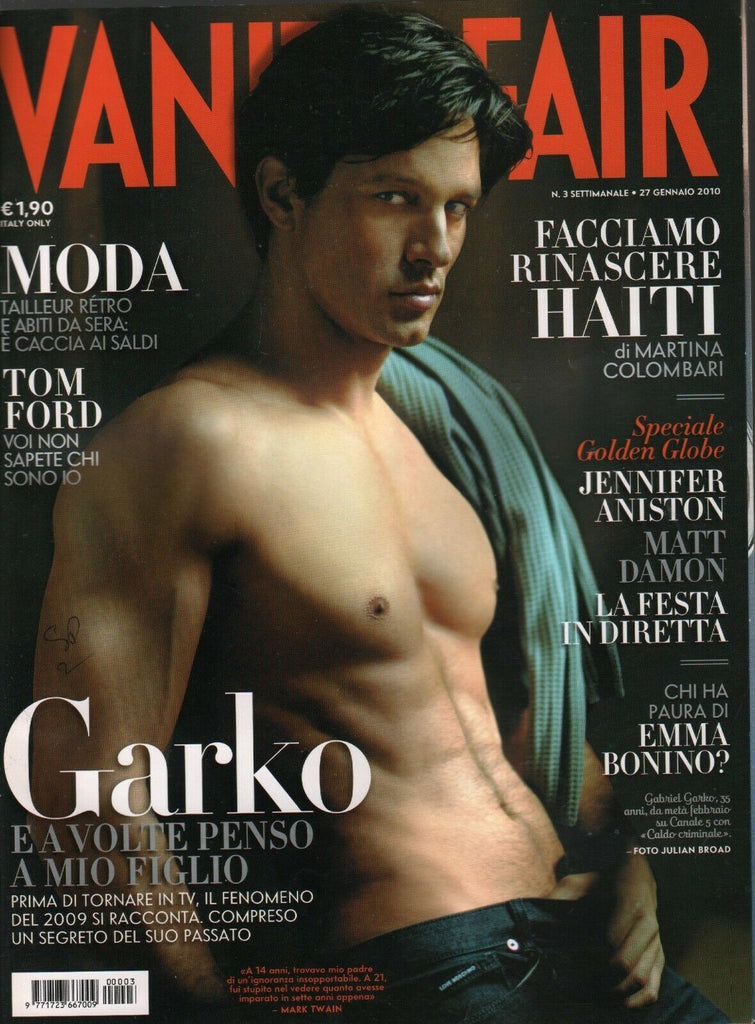 Vanity Fair Italian January 2010 Tom Ford Matt Damon Jennifer Aniston 031220AME