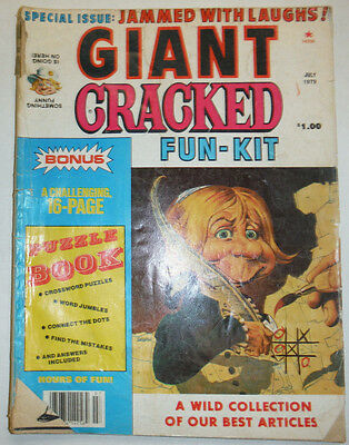 Giant Cracked Fun-Kit Magazine Wild Collection July 1979 032515R