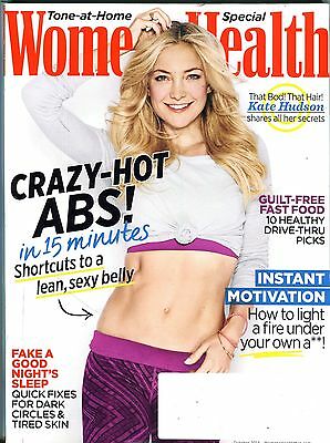 Women's Health Magazine October 2014 Kate Hudson EX 090516jhe