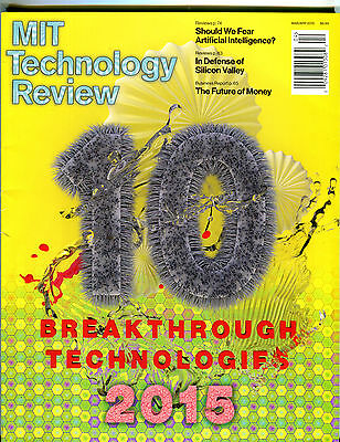 MIT Technology Review March/April 2015 Breakthrough Technologies EX 052616jhe