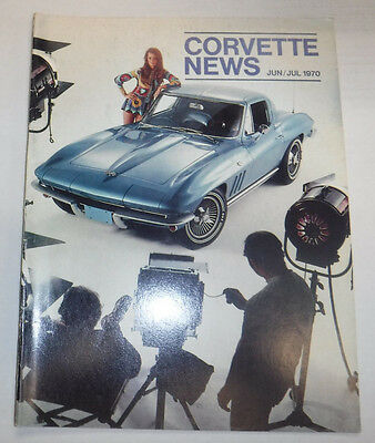 Corvette News Magazine California Mission Country June/July 1970 081815R