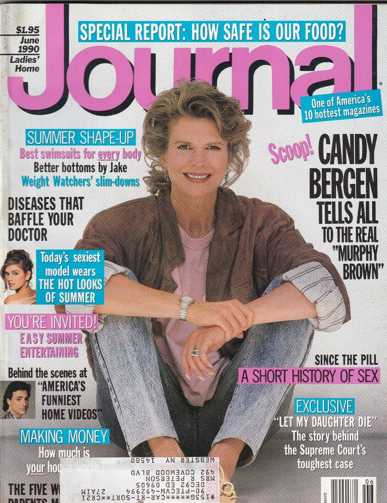 Ladies' Home Journal Mag Candy Bergen Bob Saggett June 1990 093019nonr