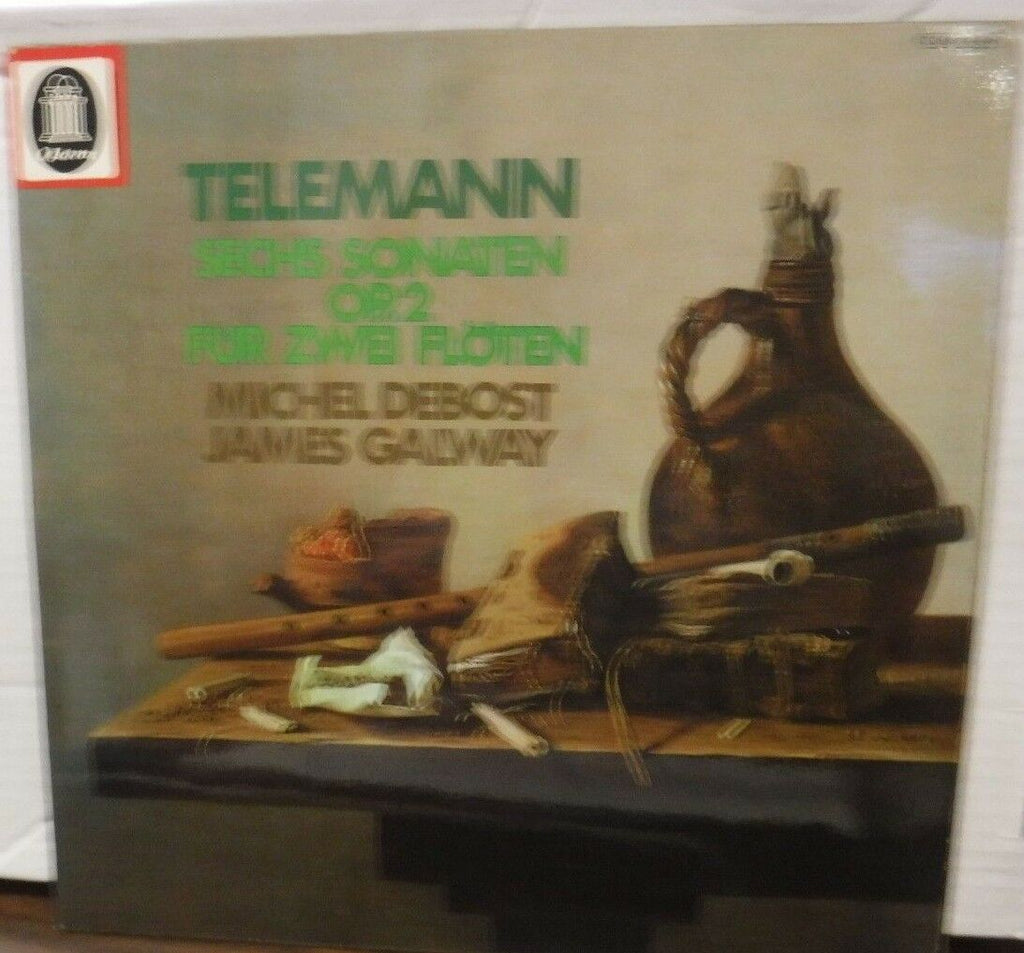 Telemann Sechs Sonaten Op. 2 Fur Zwei Floten Michael Debost James Gal 030318LLE