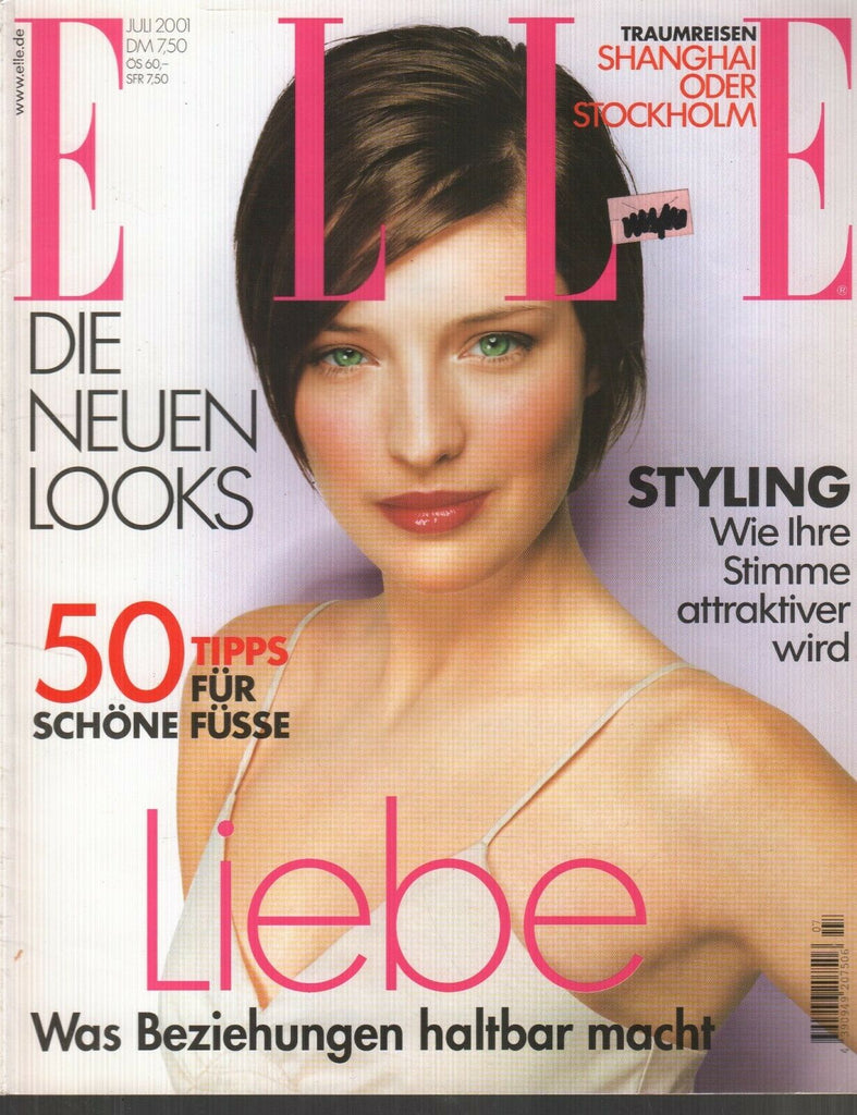 Elle German Fashion Magazine July 2001 Franka Potente 112119AME
