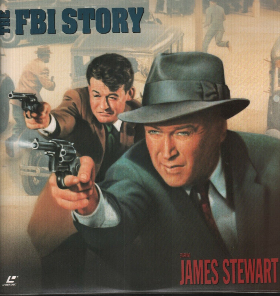 The FBI Story James Stewart Extended Play Warner Bro 1991 Laser Disc 110618AMLD