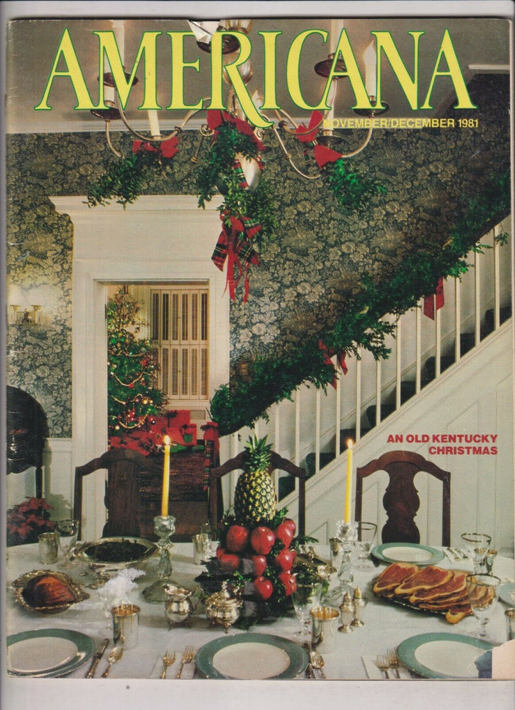 Americana Mag An Old Kentucky Christmas Nov/Dec 1981 033120nonrh