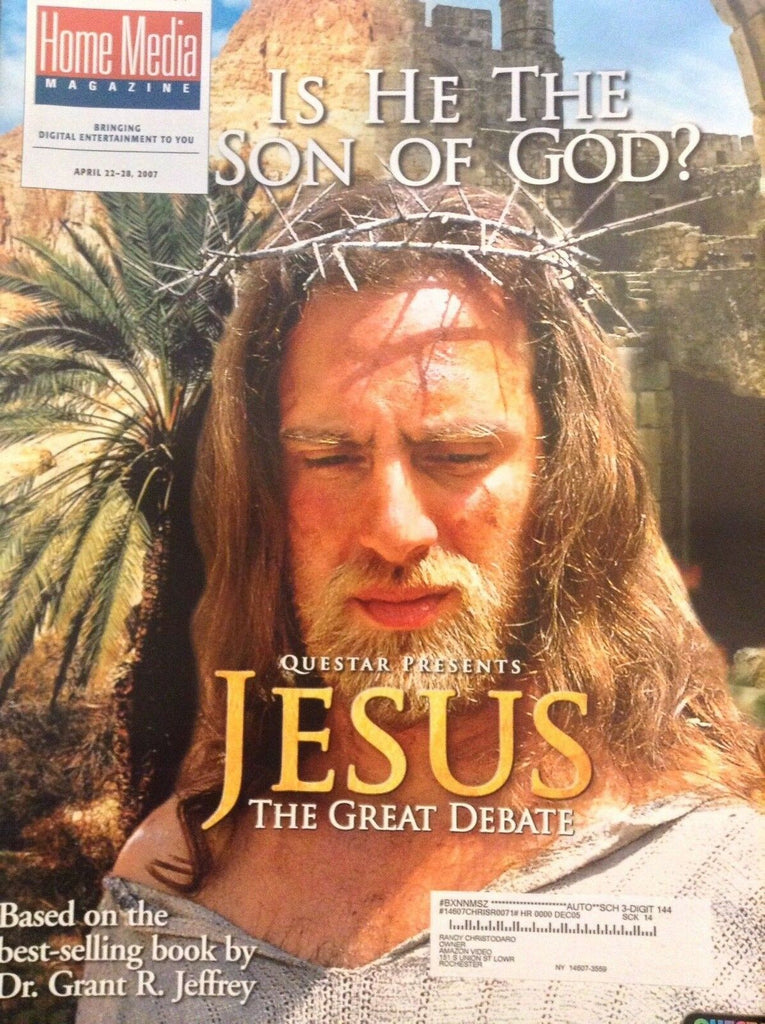 Home Media Retailing Magazine The Jesus Debate April 28, 2007 010118nonrh