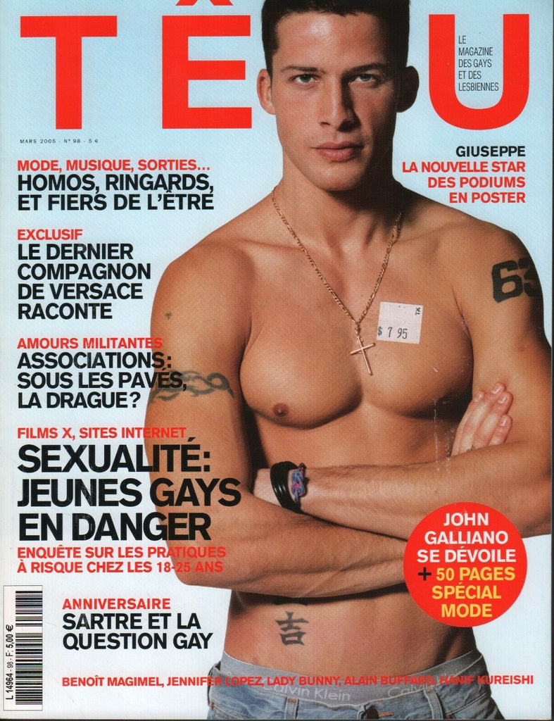 Tetu French Gay Interest Mag March 2005 Jennifer Lopez Lady Bunny 062218DBF