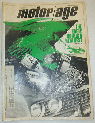 Motor Age Magazine The Eagle Builds A New Nest November 1970 020415R