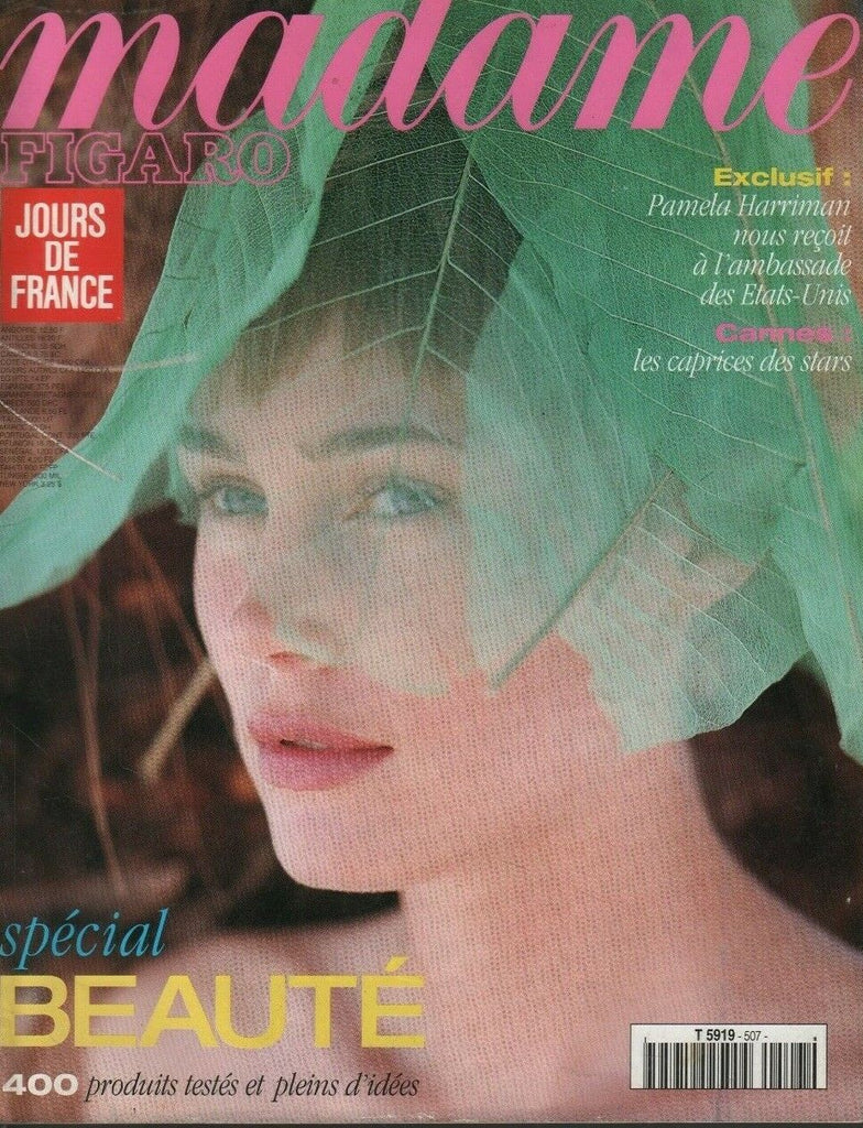 Madame Figaro French Fashion Magazine May 1994 Pamela Harriman 052819DBE