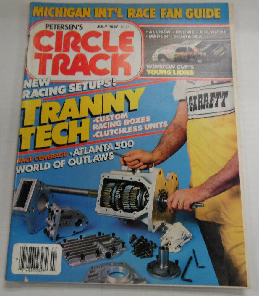 Circle Track Magazine Tranny Tech Atlanta 500 July 1987 NO ML 040417nonr