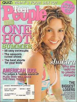 Teen People May 2006 Shakira w/ML VG 062116DBE
