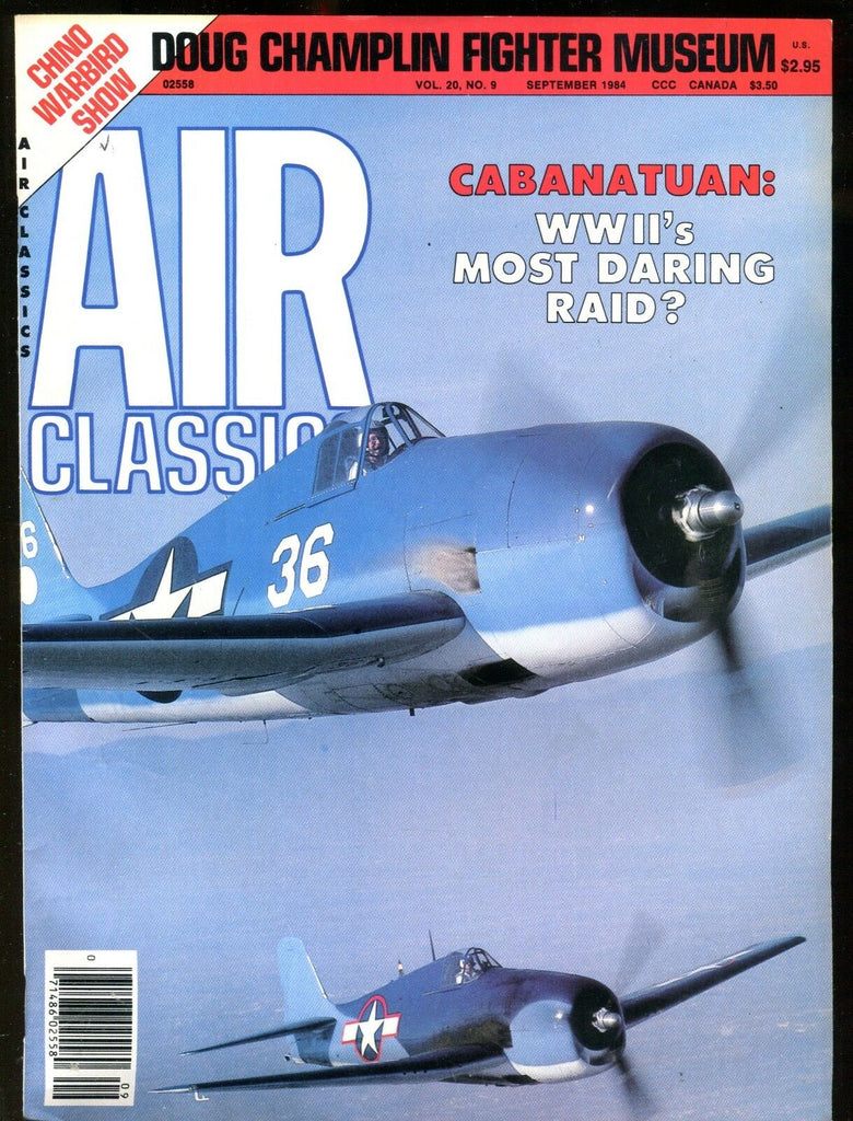 Air Classics Magazine September 1984 Cabanatuan EX No ML 010217jhe