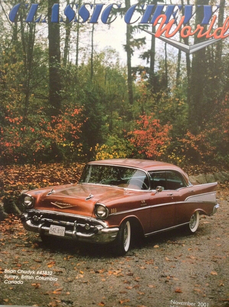 Classic Chevy World Magazine Brian Chudyk Canada November 2001 013118nonrh