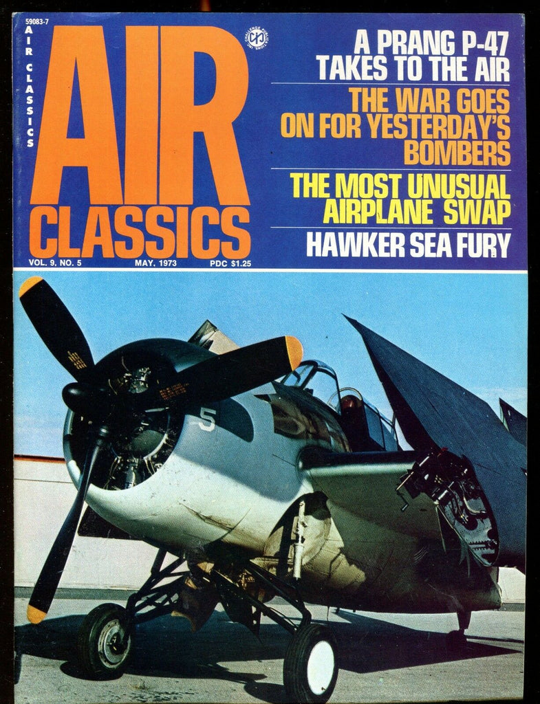 Air Classics Magazine May 1973 Prang P-47 EX No ML 120816jhe