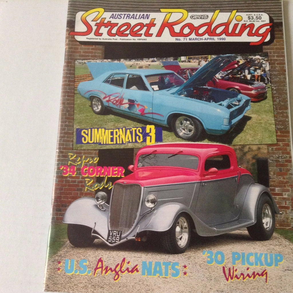 Australian Street Rodding Magazine Summernats 3 March/April 1990 052617nonrh2