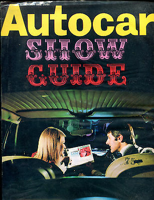 Autocar Show Guide 10 October 1968 Accessories Directory EX 121915jhe