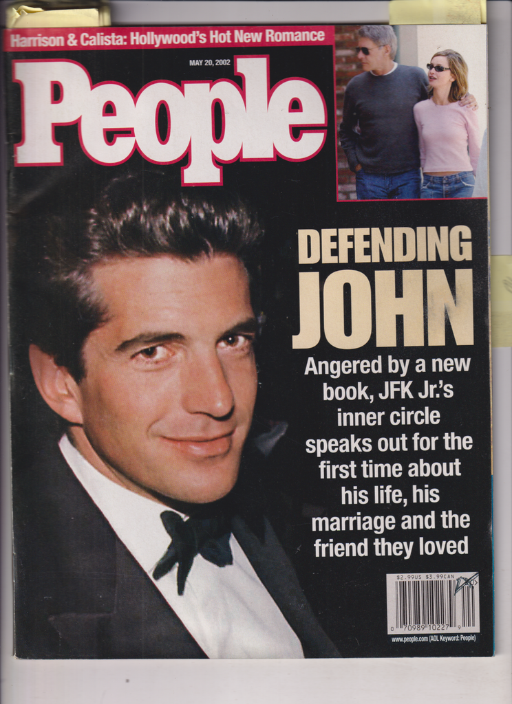 People Mag Defending John F. Kennedy Jr. Harrison Ford May 20, 2002 122019nonr