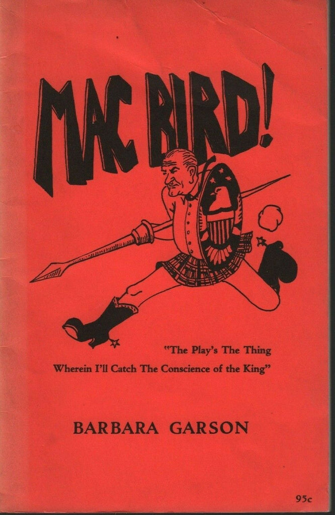 Mac Bird! by Barbara Garson 1966 Softcover Book 011320AME