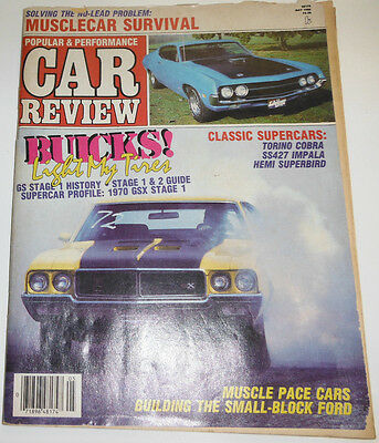 Car Review Magazine Buicks Light My Tires Torina Cobra May 1986 082314R