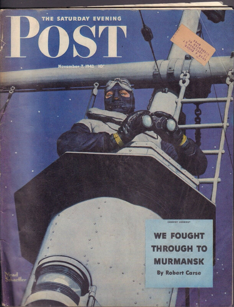 The Saturday Evening Post November 7 1942 Robert Carse w/ML 082516DBE