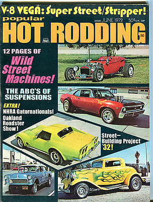 Popular Hot Rodding Magazine June 1972 Wild Street Machines! VGEX 061616jhe