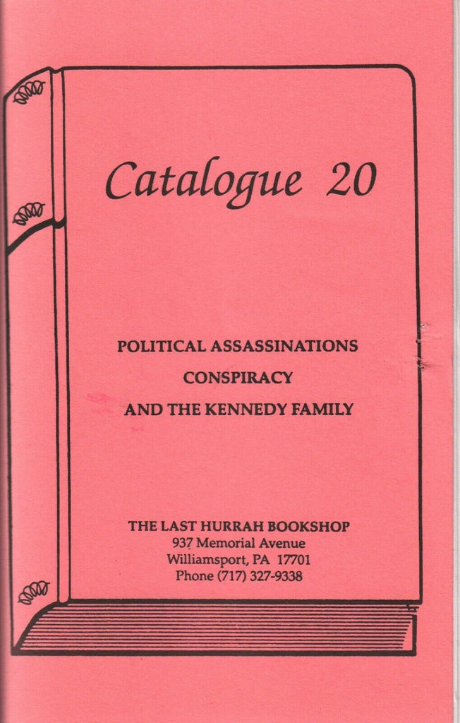 Political Assassinations Conspiracy The Kennedys 1994 Catalog #20 011320AME