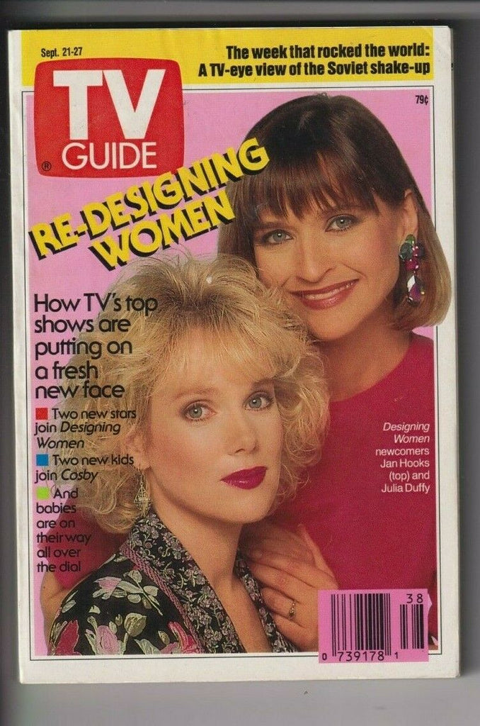 TV Guide Mag Jan Hooks Julia Duffy September 21-27, 1991 NO ML 111919nonr