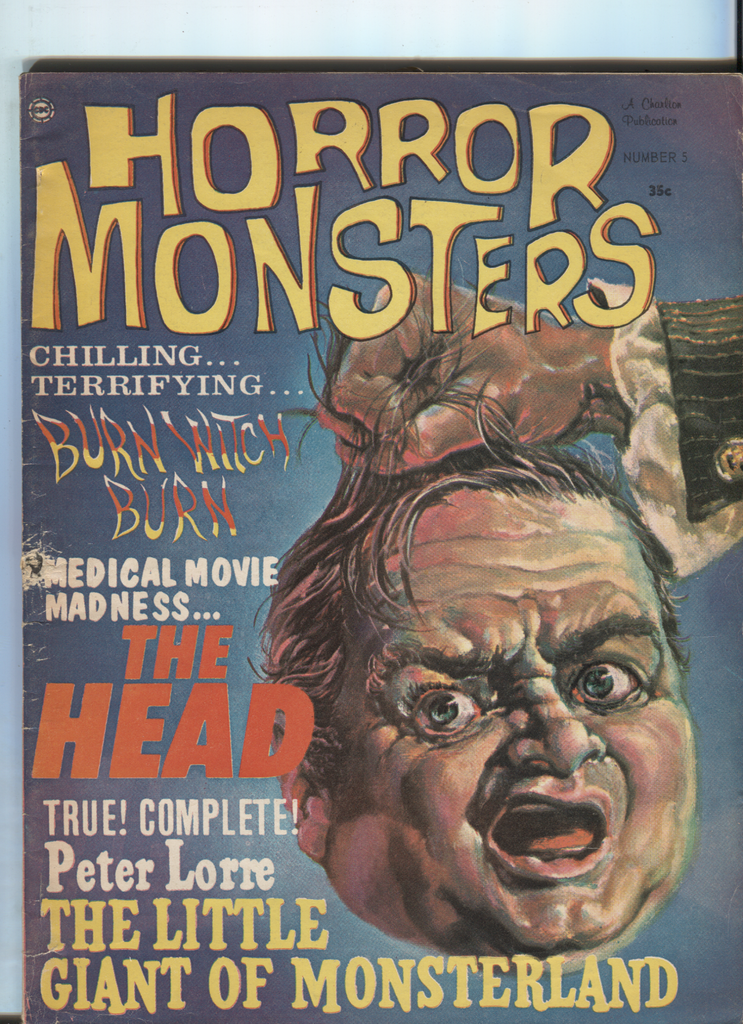 Horror Monsters No.5 1962 Peter Lore The Head 081120DBE