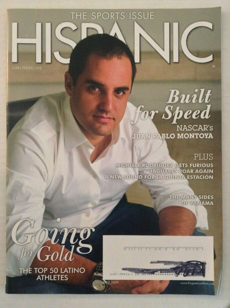Hispanic Magazine Juan Pablo Montoya April 2009 032719nonrh