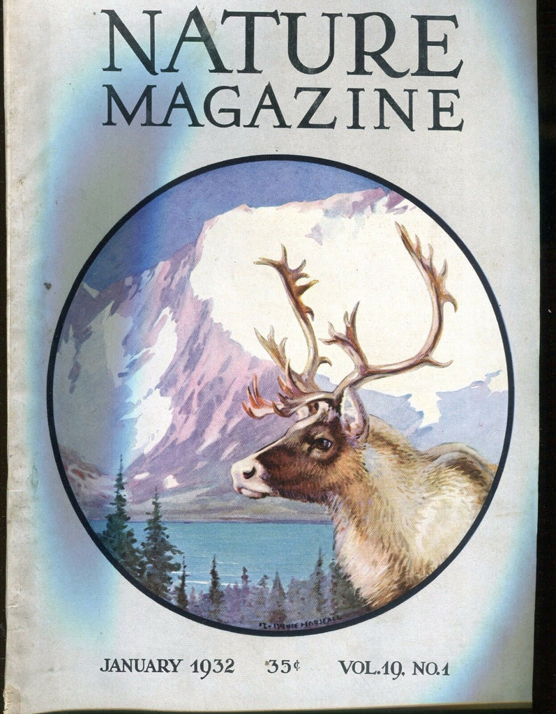 Nature Magazine January 1932 VG No ML 021017jhe