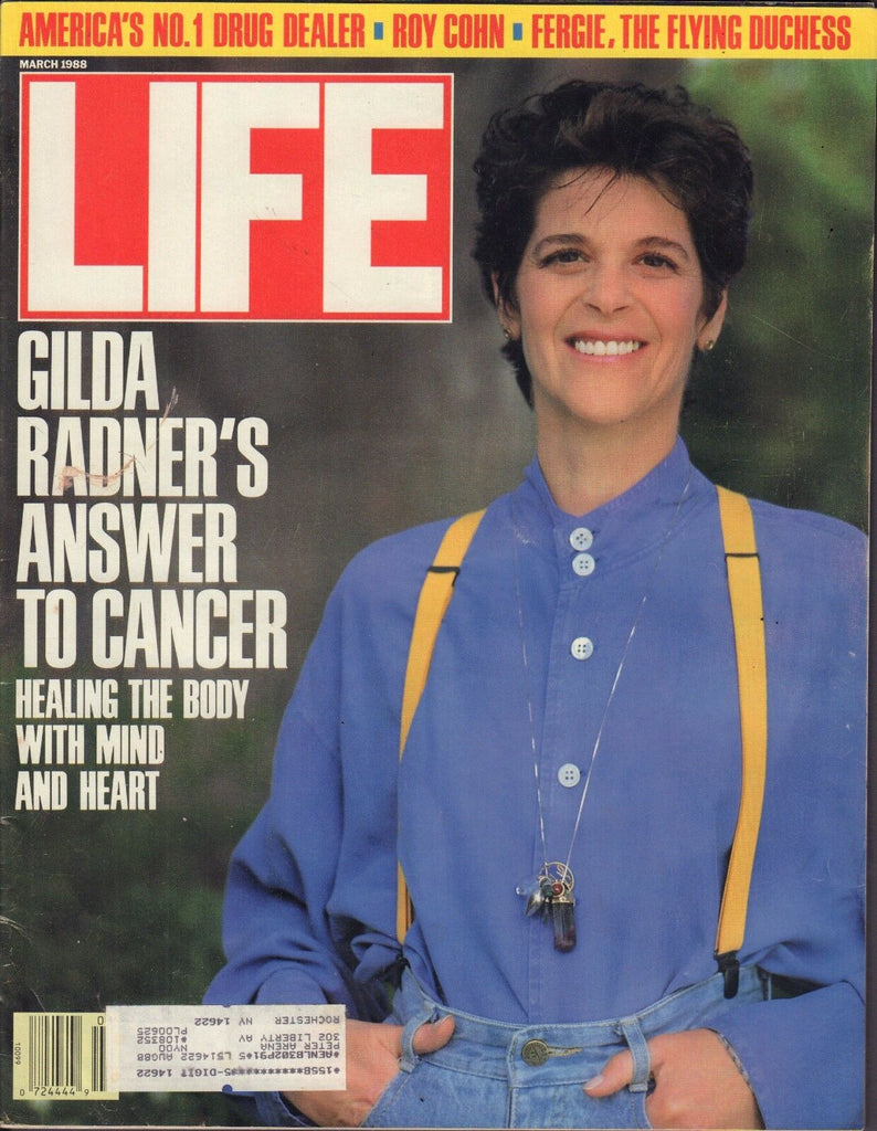 Life March 1988 Gilda Radner's w/ML VG 102116DBE