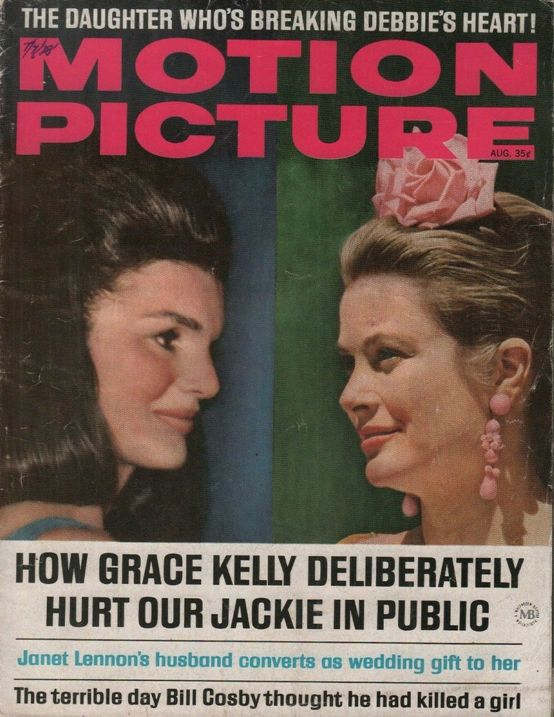 Motion Picture August 1966 Jackie Kennedy Grace Kelly 062519AME